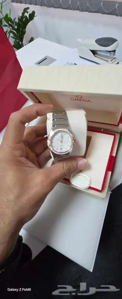 Omega watch with Diamonds brand new 1