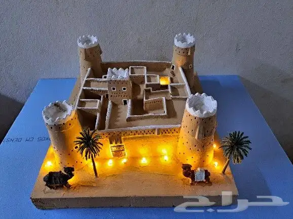 مجسم قصر المصمك 3