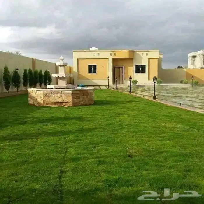 تنسيق حدائق احوض طبيعي ثيل طبيعي شبكات ري 2