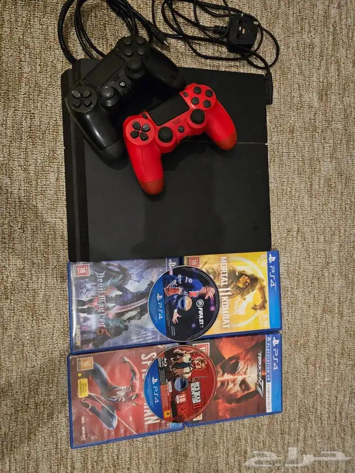 سوني 4 مع 6 العاب 0