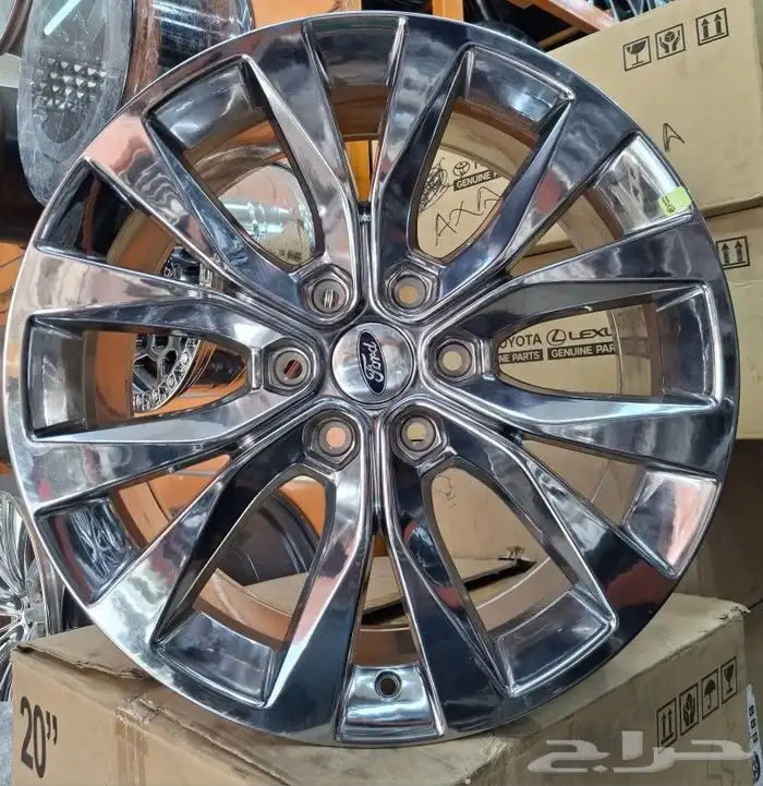 جنوط فورد f150 مقاس 20 موديل 2017 أصليه وكاله 7