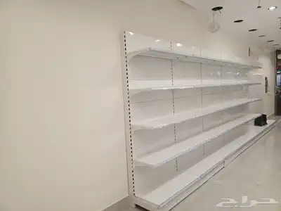 يوجد لدينا رفوف سوبرات رفوف صيدليات جميع انواع الرفوف 4
