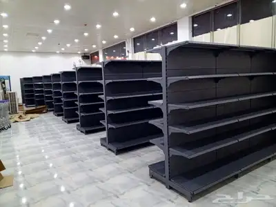 يوجد لدينا رفوف سوبرات رفوف صيدليات جميع انواع الرفوف 8