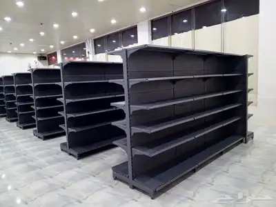يوجد لدينا رفوف سوبرات رفوف صيدليات جميع انواع الرفوف 5