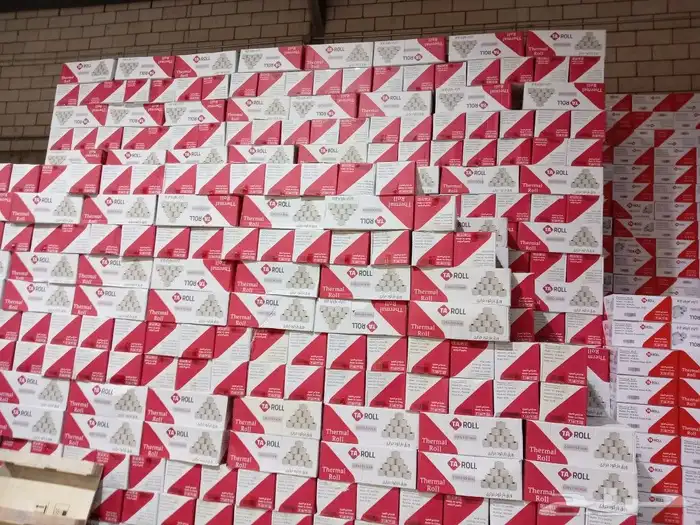 ورق الكاشير ورق باركود ورق فواتير حراري طابعه فواتير حراري 2