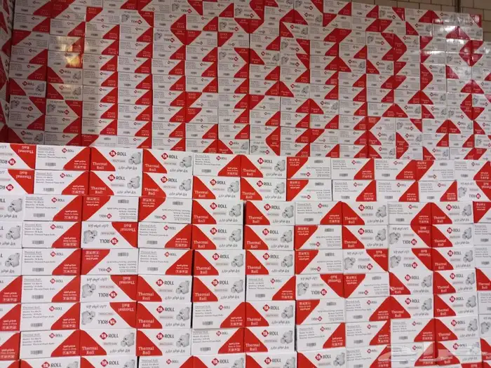 ورق الكاشير ورق باركود ورق فواتير حراري طابعه فواتير حراري 3