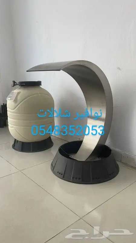 اناره مائيه لنوافير12V IP68 نفوره رغويه مصبات استيل مصب شلال 21