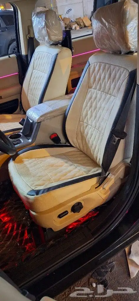 تنجيد مراتب سياره فورد مربعات معا ساده جلد فيتنامي 2