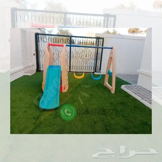 العاب اطفال مراجيح وزحاليق بلاستيك 2