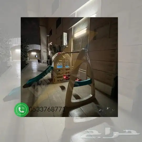 العاب اطفال مراجيح وزحاليق بلاستيك 3