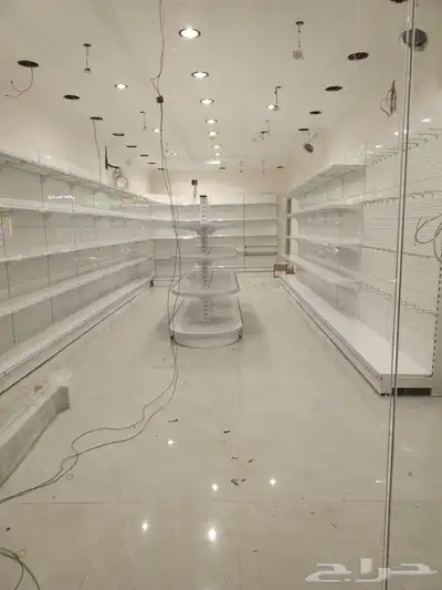 يوجد لدينا رفوف سوبرات رفوف صيدليات جميع انواع الرفوف 1
