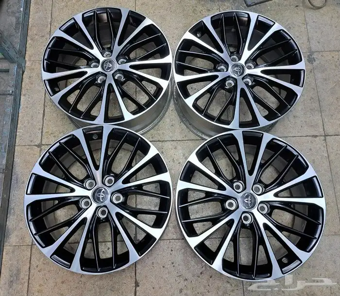 جنوط كامري هايبرد موديل 2019 مقاس 18 اصليه وكاله 3