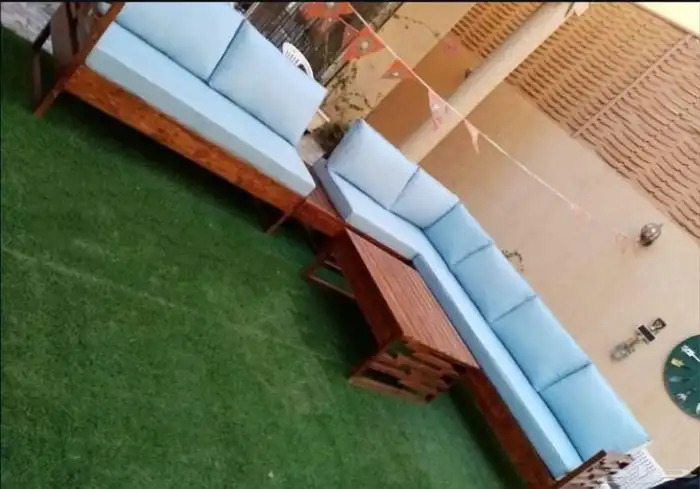 جلسات خارجيه 7 اشخاص خشب 0