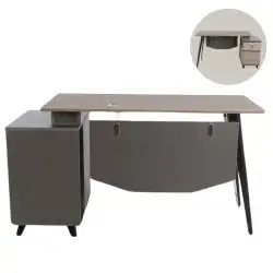 مكتب صغير طاولة كمبيوتر طاولة كرسي دوار 3