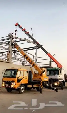 ايجار كرين. رافعه. تحميل. تنزيل. غسيل واجهات. رفع مكيفات 1
