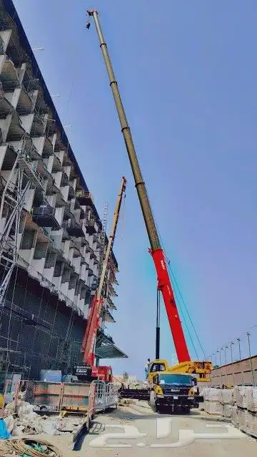 رافعات بانوعها كرينات من 7طن حتى 260طن 0