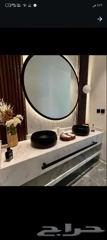 مغاسل وطاولات رخام 1