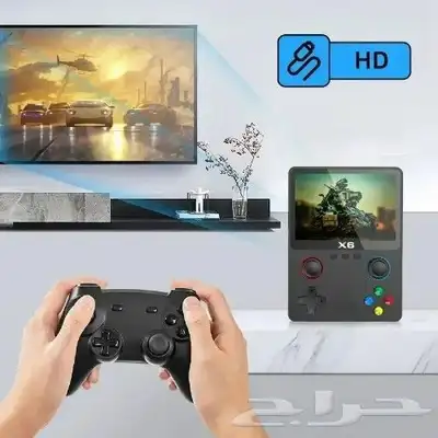 جهاز ألعاب محمول بذاكرة 64 جيجا أكثر من 10 لعبة كلاسيكية 4