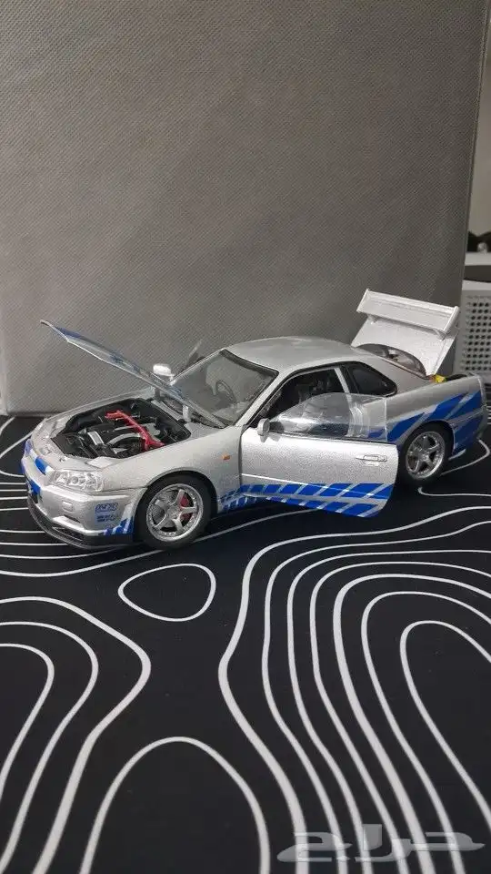 مجسم GTR FAST AND FURIOUS مجسم من فلم فاست اند فيروس 1