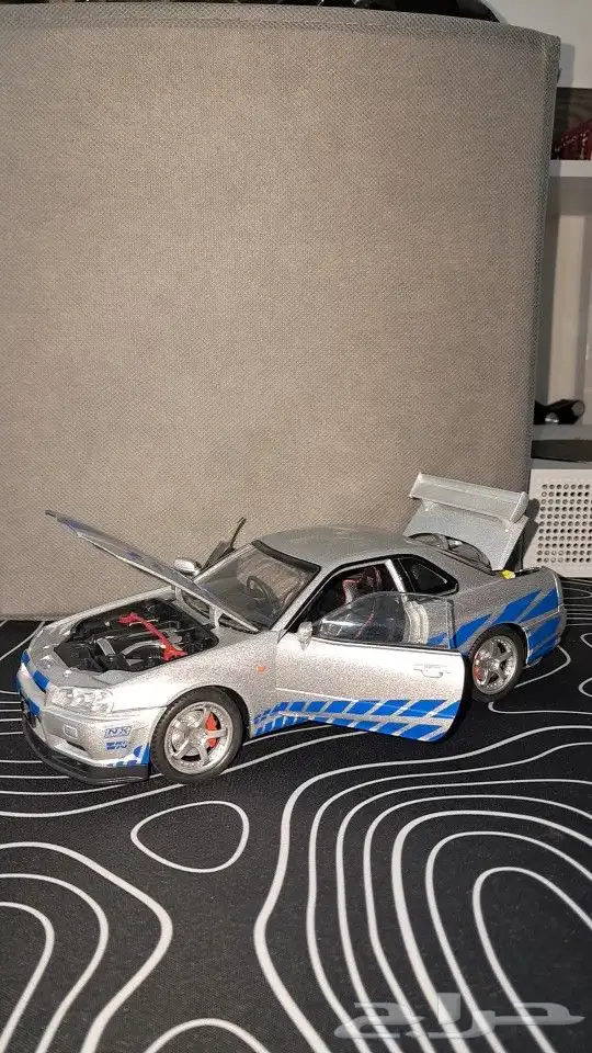 مجسم GTR FAST AND FURIOUS مجسم من فلم فاست اند فيروس 2