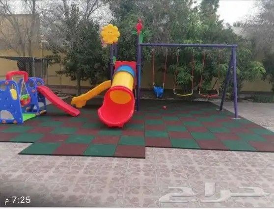 زحاليق ومراجيح مقاوم للحرارة الشمس ورطوبة ارضيات ربر اواسفنج 12