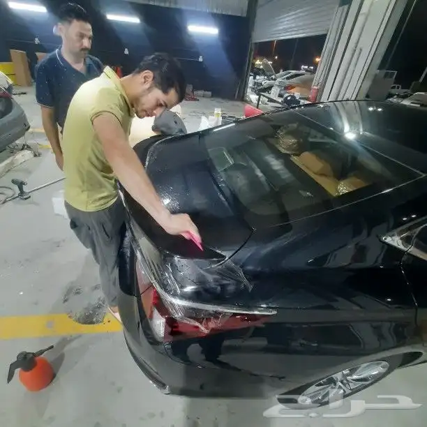تركيب حماية ppf مع عازل حرارى لكامل سيارة ليكزس 4
