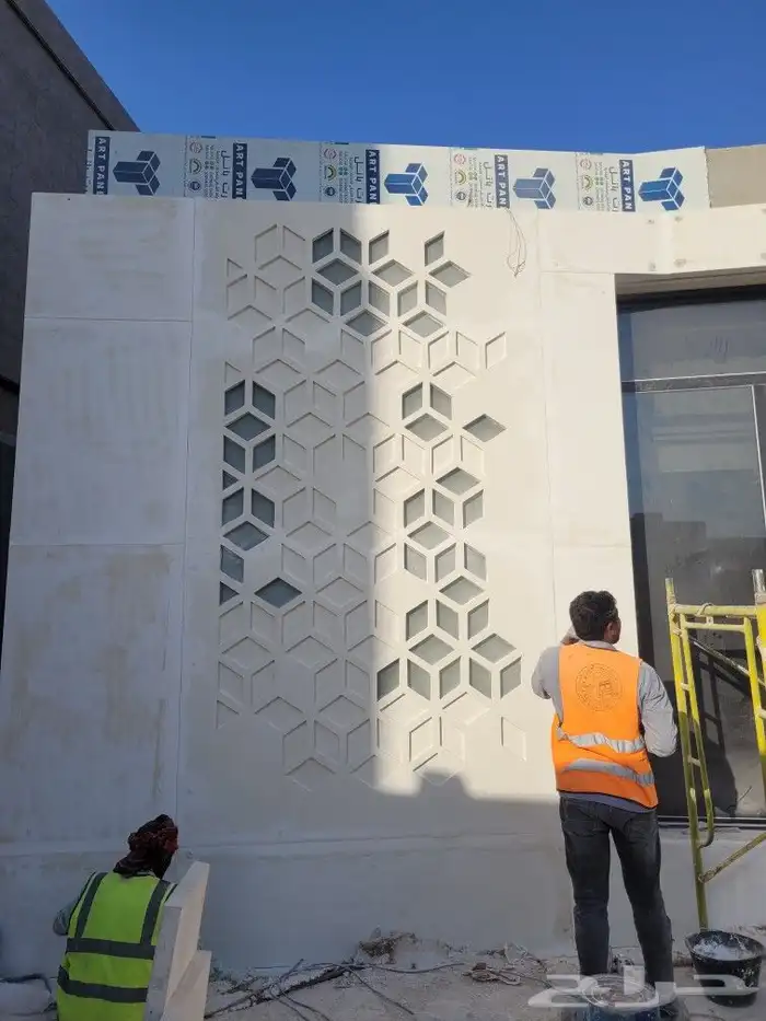 اعمال ديكور GRC واجهات خارجيه 6