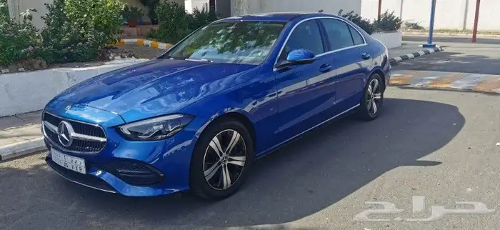 مرسيدس C 200 موديل 2022 نظيفه كالجديده 1