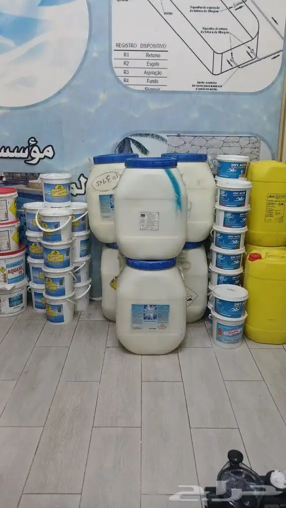 أدوات نظافة مسابح بجميع أنواعه 1