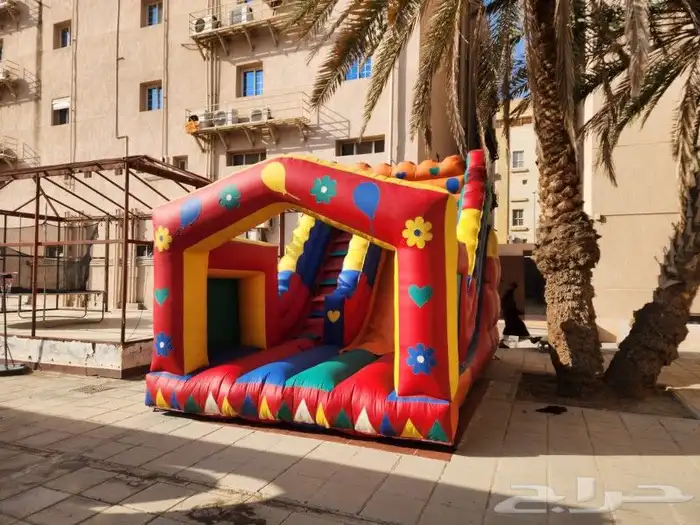 ايجار يومي ملعب صابوني زحليق نطيطات جده مكه 13