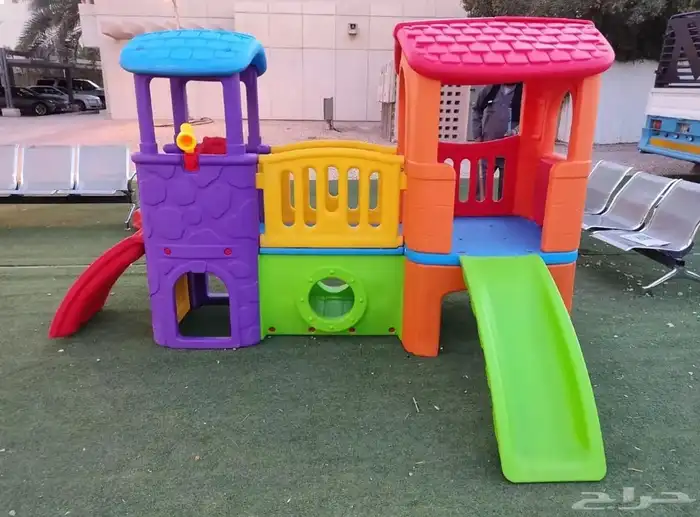 بيت القلعة للأطفال داخليه خارجيه بلاستيكية جوده عاليه 13
