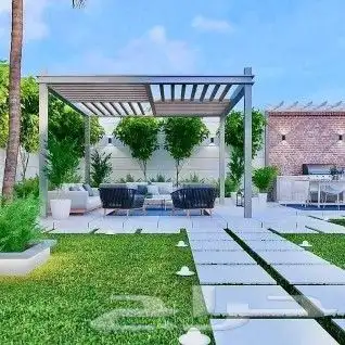 منسيق حدائق ومظلات جالست شلالات نوافير 5