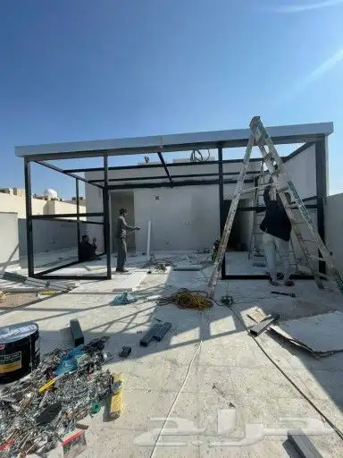 سندوتش بانل غرف سندوتش غرف زجاج جلسات لكسان برجولات سواتر 0