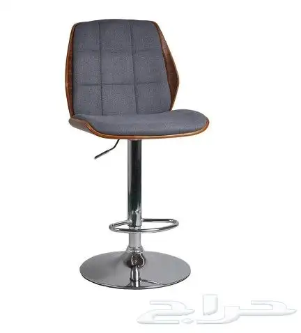 كراسي بار قماش جلد كراسي مكتبي برام ثابت 3