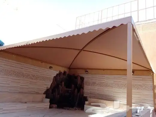 حداد عام مظلات سيارات مظلات حدائق مظلات جلسات سواتر 6