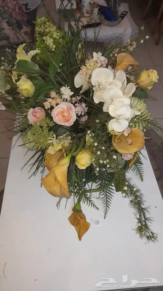 باقة ورد صناعي زينه 1