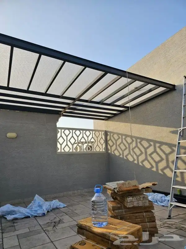 سندوتش بانل غرف سندوتش غرف زجاج جلسات لكسان برجولات سواتر 6