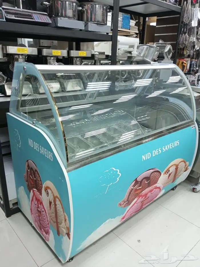 ثلاجة عرض ايسكريم 2