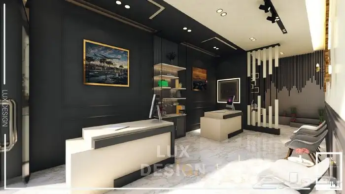 تصميم ديكور محل سفريات 3