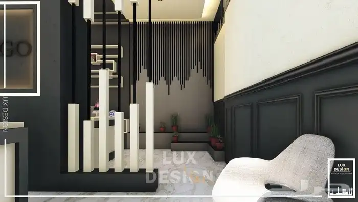 تصميم ديكور محل سفريات 1