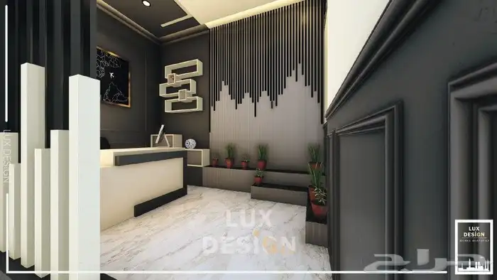 تصميم ديكور محل سفريات 6