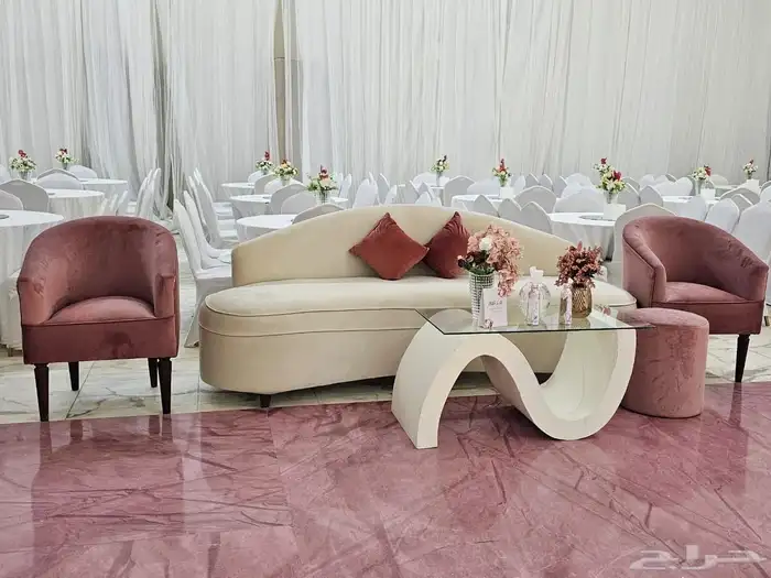 كنب فاخر VIP للإيجار   توصيل سريع داخل الرياض 10