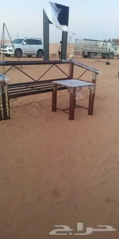 دكات حديد جلسات حديد غرف خشب 3