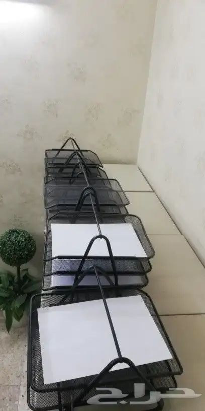 ارفف مكتب او حامل مستندات مكتبي 2