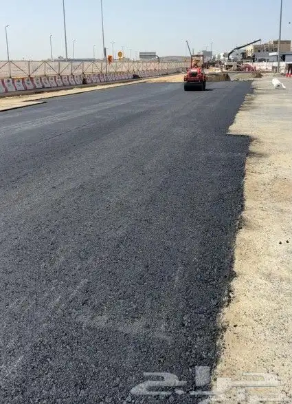 اسفلت جديد اسفلت مقشور توريد وتنفيذ بالمتر 6