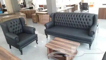 مودرن مكتب جلد سكرتارية طقم فخم مترين كنب كرسي فخم تخفيض 4