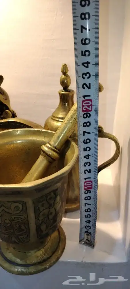 نجر قديم جوبراني مضلع عليه تاريخ صنع تراث 6