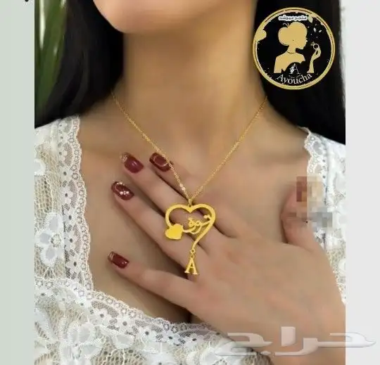 سلاسل مطليه بالذهب تصميم بلاسم اسعار منافسه 0