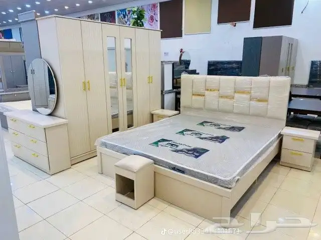 غرف نوم جديده جاهزه من المصنع بسعر 2400 5