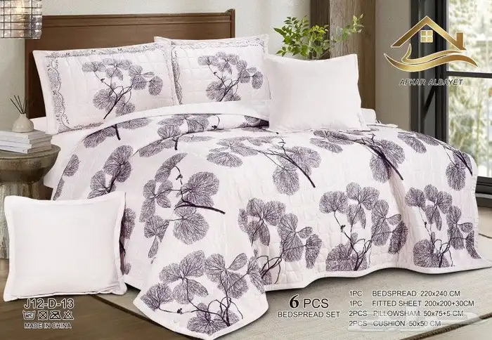 لحاف قماش مخمل مضغوط 8